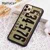 USA LICENSE NUMBER PLATES Phone Case For iPhone 17 Air 16 16e 15 14 Plus 11 12 13 Pro Max Shell Cover Coque