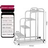 JINGGENG Mobile Warehouse Ladder