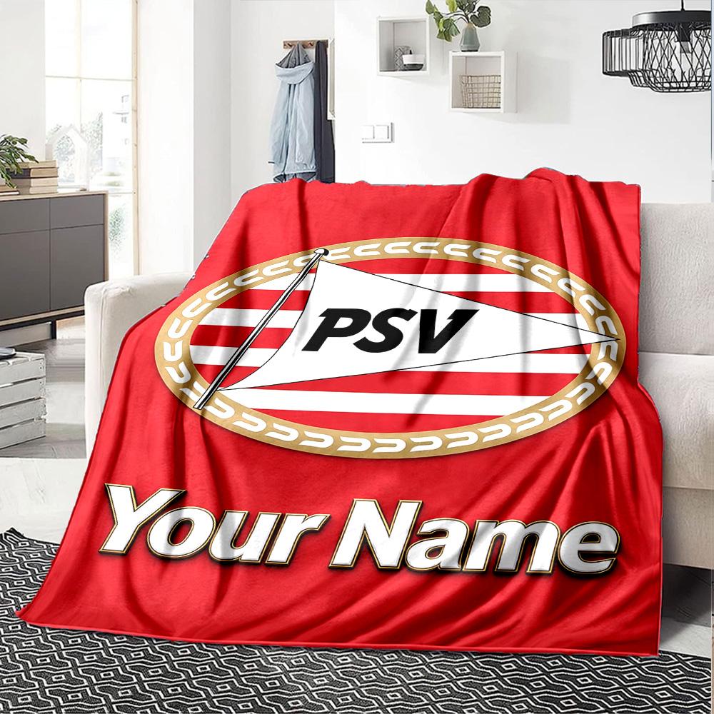 1 шт. Персонализированное одеяло PSV с именем, Подарок, для мужчин и женщин, Мягкое одеяло, Хорошо для дивана, кровати, диван-кровати, путешествий, Легкое фланелевое одеяло