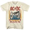 ACDC Band 1981 Tokyo Konzert Gedenkausgabe Herren Metal Punk Baumwolle Kurzarm T-Shirt Grafik T-Shirts