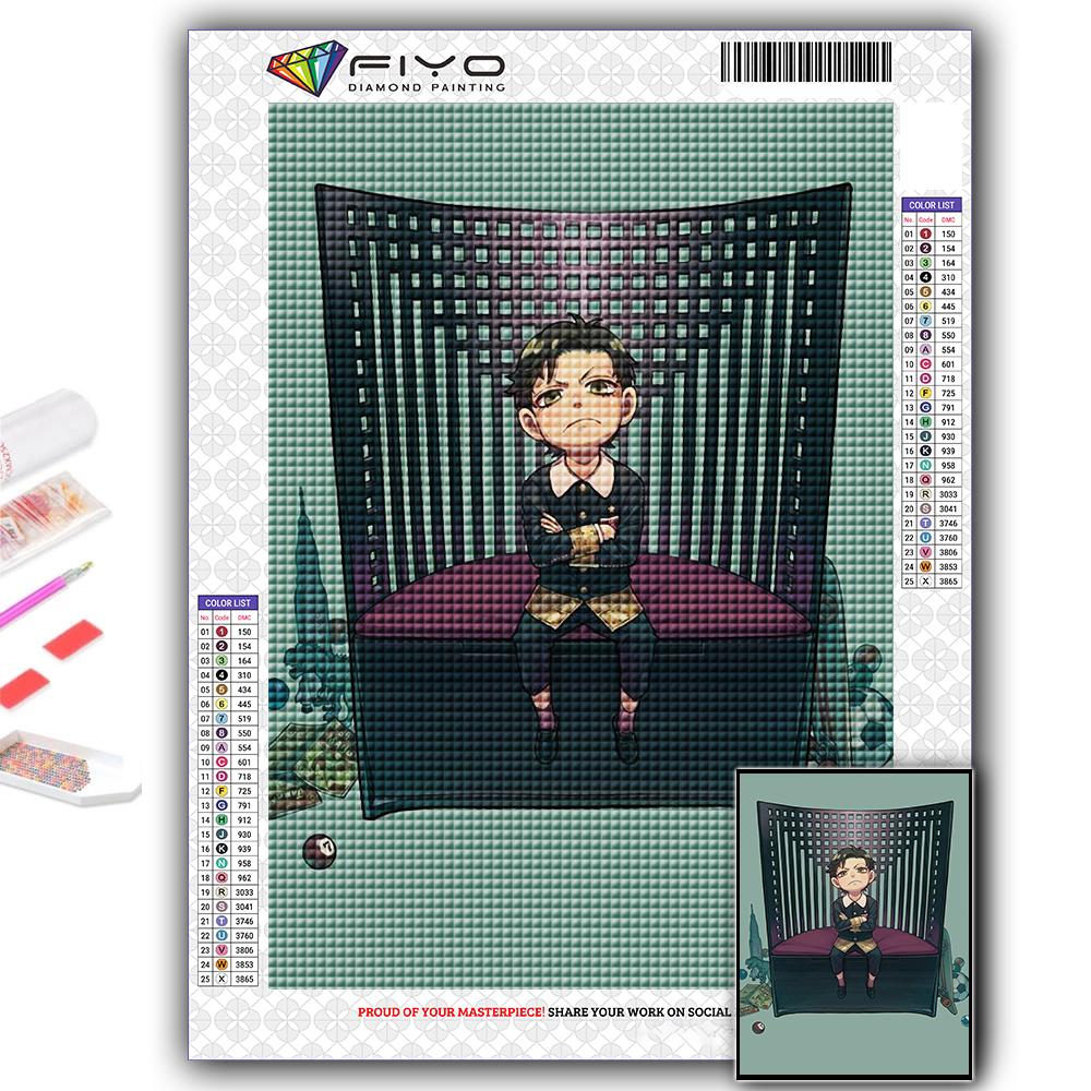 5D Diy Diamond Painting Anime Poster SPY FAMILY Cross Stitch Full Diamond Embroidery Mosaic