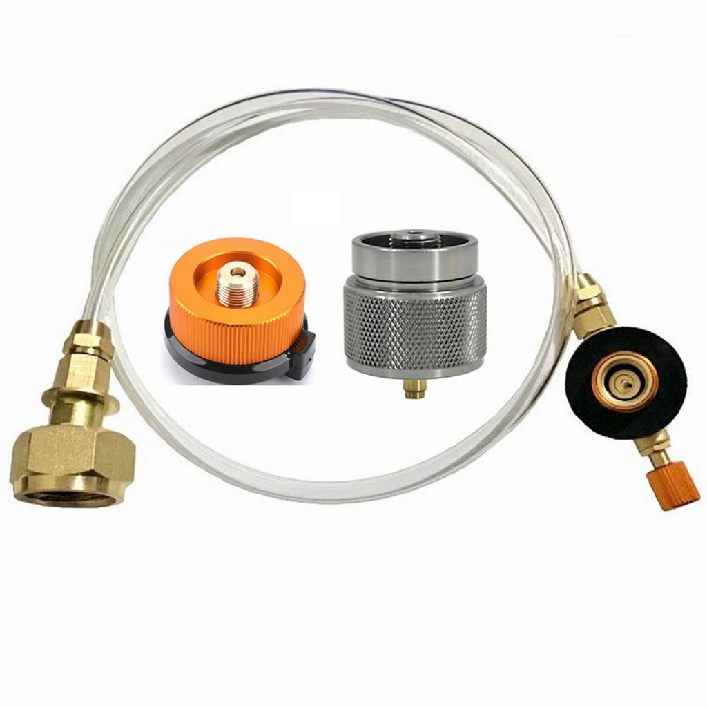 Gas Stove Propane Refill Adapter Gas Tank Inflation Joint Outdoor Cylinder Filling Adapter Gas Tank Furnace Connector