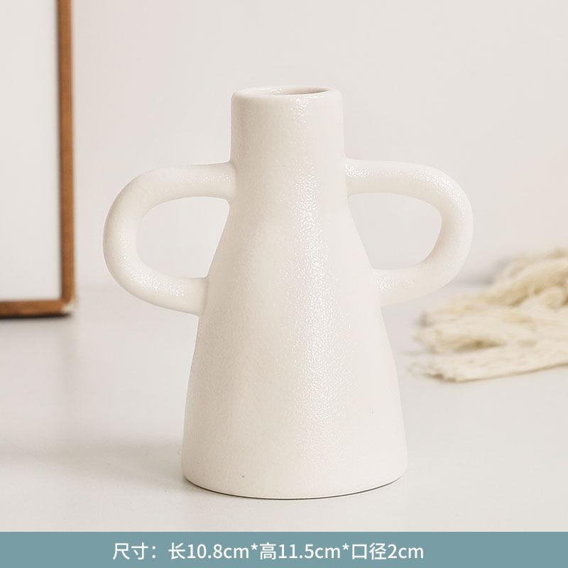 

Простая вырезка Искусство Керамическая черная ваза Гостиная Обеденный стол Украшение Креативная амфора Ваза особой формы Цветок Домашний декор