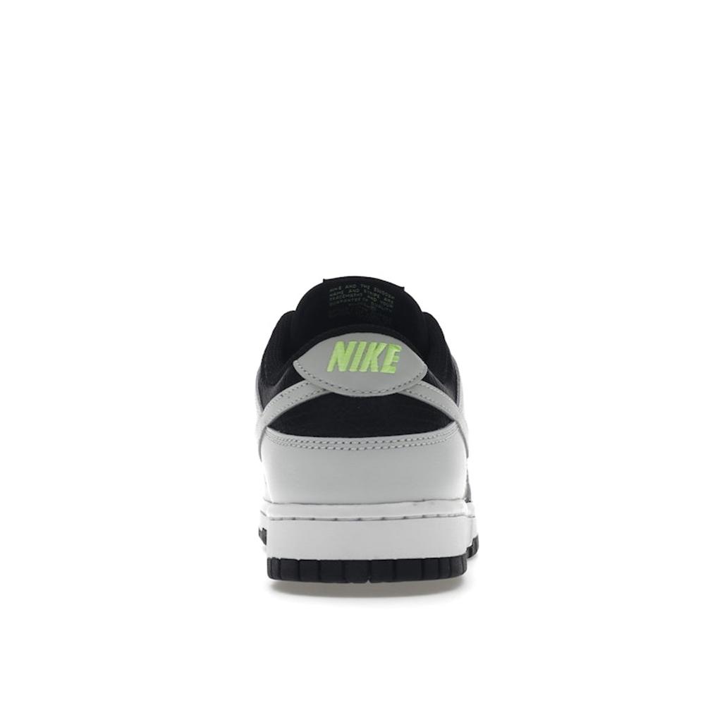 Nike Dunk Low Reverse Panda Neon Men Sneakers White Black Volt FD9756-001