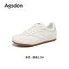 Augustus Dengde Training Shoes Women's 2025 New Autumn Flat White Shoes Student Sports and Leisure Forrest Gump Shoes Board Shoes