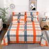 Simple Printed Simple Bed Sheet Single Piece Dormitory Pure Polyester Washed Cotton Single Double Bed Sheet