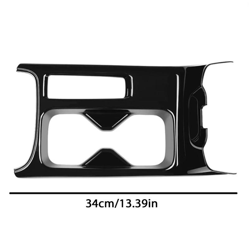 High Strength Plastic Adhesive Cup Holder Frame Decoration Trim Stickers for HRV Vezel 2021-2022 Right Hand Drive Models