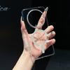 Applicable to Huawei Mate70Pro high-transparency mobile phone case P70ultra question mark strong magnetic suction Honor 300 protective case