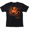 Mens Octopus Graphic T Shirt White Psychedelic Rock Music Style Tee New
