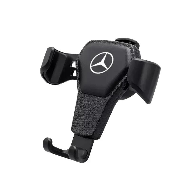 Gravity Auto Phone Holder Car Air Vent Clip Mount Mobile Phone Holder For Mercedes Benz B/C/E/S Class A Class C200L GLC GLK CLA