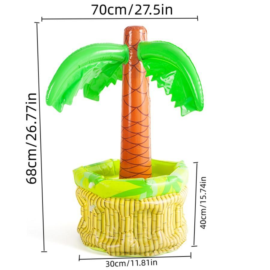 Inflatable High-Quality Palm High-Quality Tree Ice High-Quality Bucket High-Quality Bear High-Quality Cooler High-Quality Drink High-Quality Holder