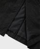 Panicale Cotton Blend Collared Trench Coat [Black]