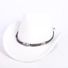 Popular European and American classic suede western cowboy hat men's and women's fashion LO style peach heart cowboy hat