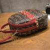 Guangzhou Women's Bag Autumn New Product Printing Fashion Rivet Bag Diagonal Span Backpack Crossbody Backpack