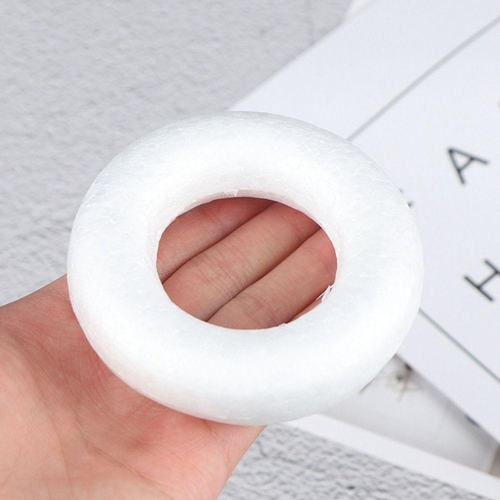 DIY Xmas Decor Wedding Round Foam Ring Donuts Mould Craft Material