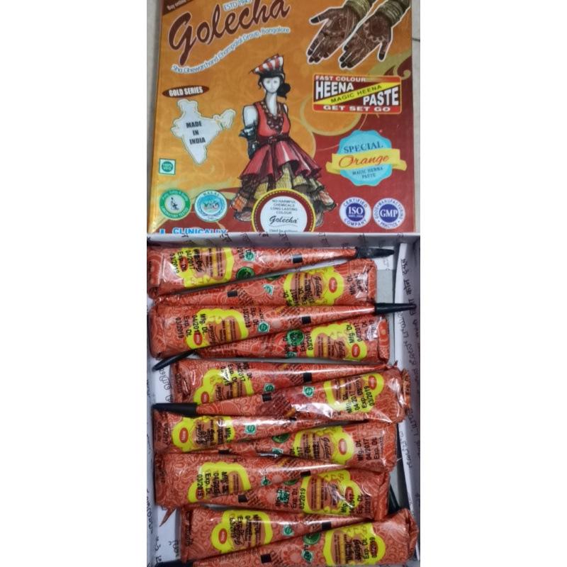 Golecha Semi-Concealing Waterproof Henna Freckle & Tattoo Paste