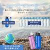 Reyaleen Portable Water Filter Bottle, Ideal for Disaster Preparedness, Outdoor Activities, and Survival. Direct Drinking, Simple Hollow Fiber Membran