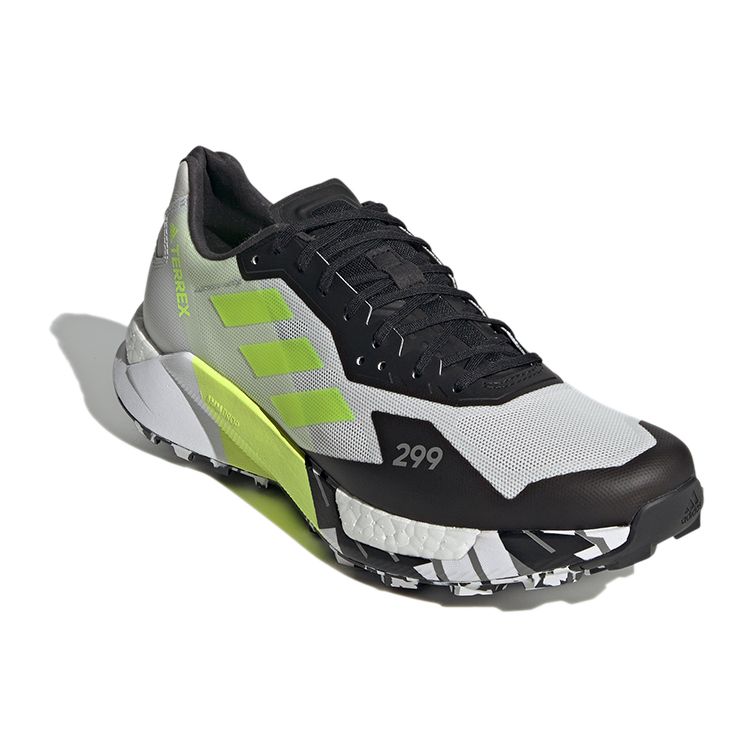 Adidas Terrex Agravic Ultra Trail Šedá Solární Žlutá Pánské Tenisky Cloud-White Grey-Two Core-Black FY7629