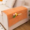 Changbaosen Chenille Sofa Armrest Cover with Storage