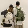 New Junior High School Student Schoolbag Harajuku Ulzzang College Style Backpack Computer Backpack O
