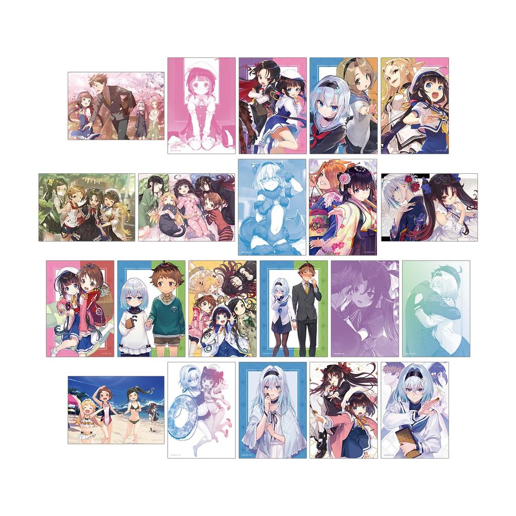The Work is Never Trading Original Illustration Bromide BOX of 21 Ryuo's Done!