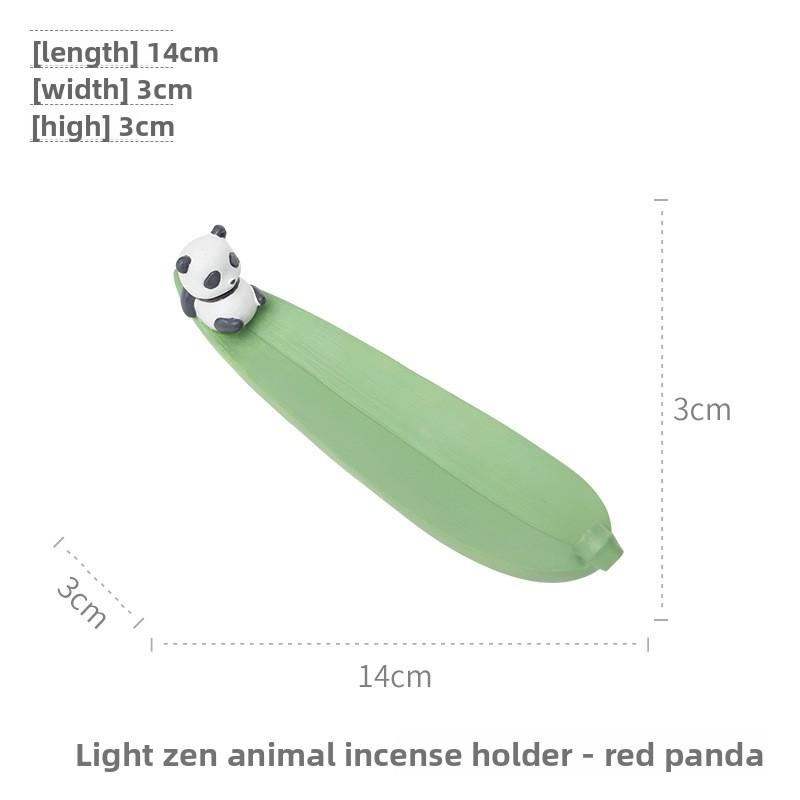 1PCS Cartoon Creative Desktop Incense Holder Tray Home Mini Incense Resin Incense Burner Desktop Ornaments