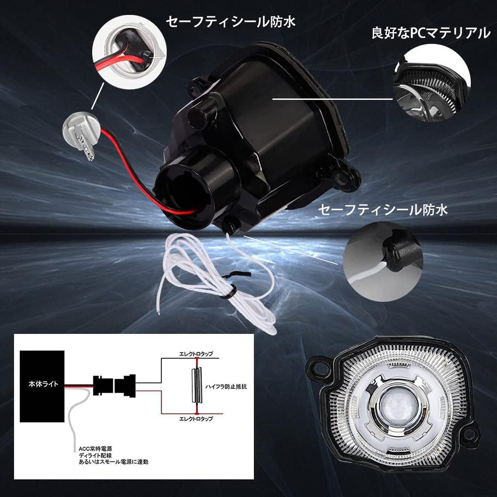 SKTYANTS JB64W JB74W LED Turn Signal, 2 Color Switching, Turn Signal Position, Bright, Easy