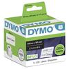 Dymo 99014 (S0722430) Label Roll Black On White, 54Mm X 101Mm, 220 Labels