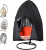 Patio Chair Cover Waterproof Dustproof Swing Chair Covers Egg Shaped Hanging Dust Cover Protector 210D Outdoor Garden Furniture