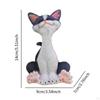 Cat Figurine Crafts Tabletop Centerpiece Lucky Ornaments for Restaurant Bedroom