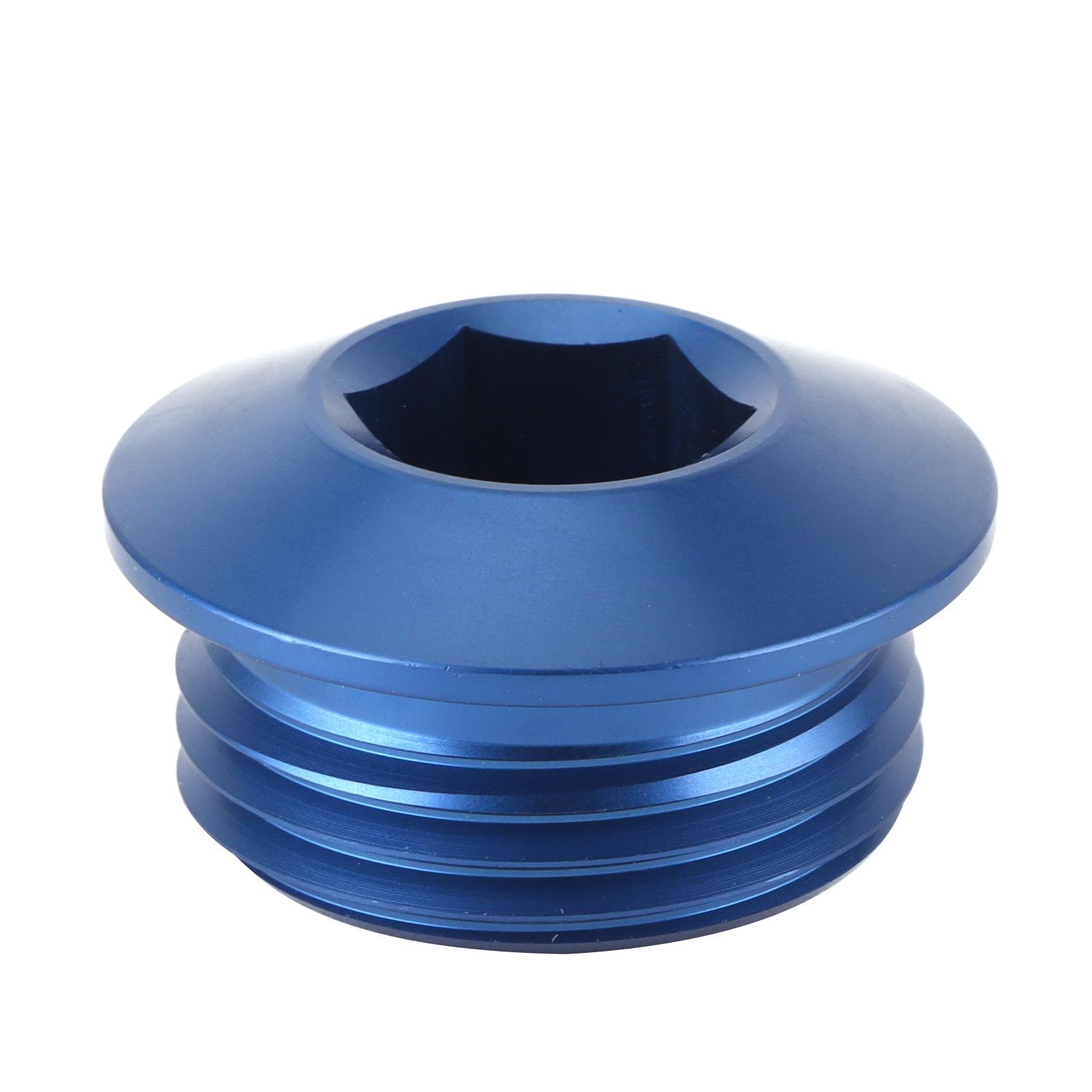 

Hex Head 12AN Male ORB Block Off Plug Fitting with O Ring CNC Aluminium Blue