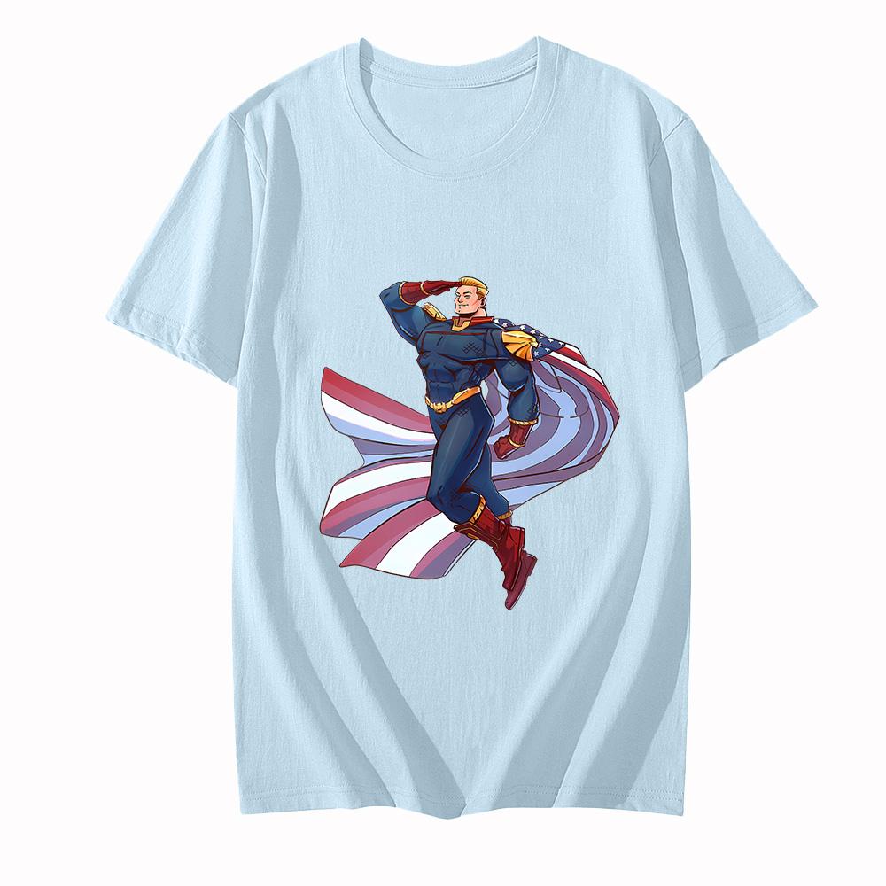 The Boys Season T-Shirt Unisex Short Sleeve 100%Cotton Tshirts Casual Cartoon Graphic Print Anime T-shirt Camisetas Comfortable O-neck summer Clothes