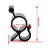 20Pcs Plastic Camping Awning Hook Clip Caravans Campers String Light Rope Clamps Tent Hook Light Hanger Enduring