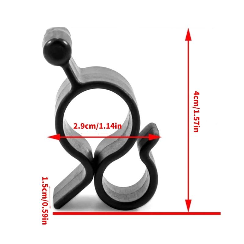 20Pcs Plastic Camping Awning Hook Clip Caravans Campers String Light Rope Clamps Tent Hook Light Hanger Enduring