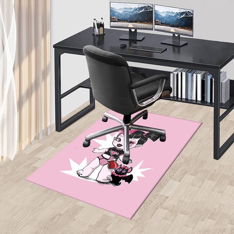 

Monster High Lolita Chair Mat - Gothic Girl Decor , Gothic Home Decor , Gothic Office Rug , Gothic Gift , Fits Bedroom , Living Room , Any R 60cm by 90cm