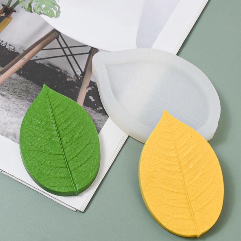 Leaves Shape Silicone Mold Cake Decorating Tool for Cake Chocolate Resin Soap and Candle Making Versatile Baking Tool