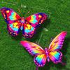 Pair of butterfly kites, butterfly style, pink, for adults and teenagers, ideal for beginners, easy to assemble and operate, includes storage bag,
