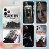 Resident Evil Requiem Průhledný protiskluzový kryt na telefon Pro iPhone 17,16,15,14,13,12,11,Air,X,XR,Pro,Max,Plus