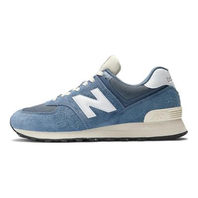 574 Vintage Indigo Unisex Sneakers Blue White Angora U574RBJ