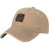Whiskey Label Washed Baseball Cap Vintage Denim Style Adjustable Golf Hats for Unisex