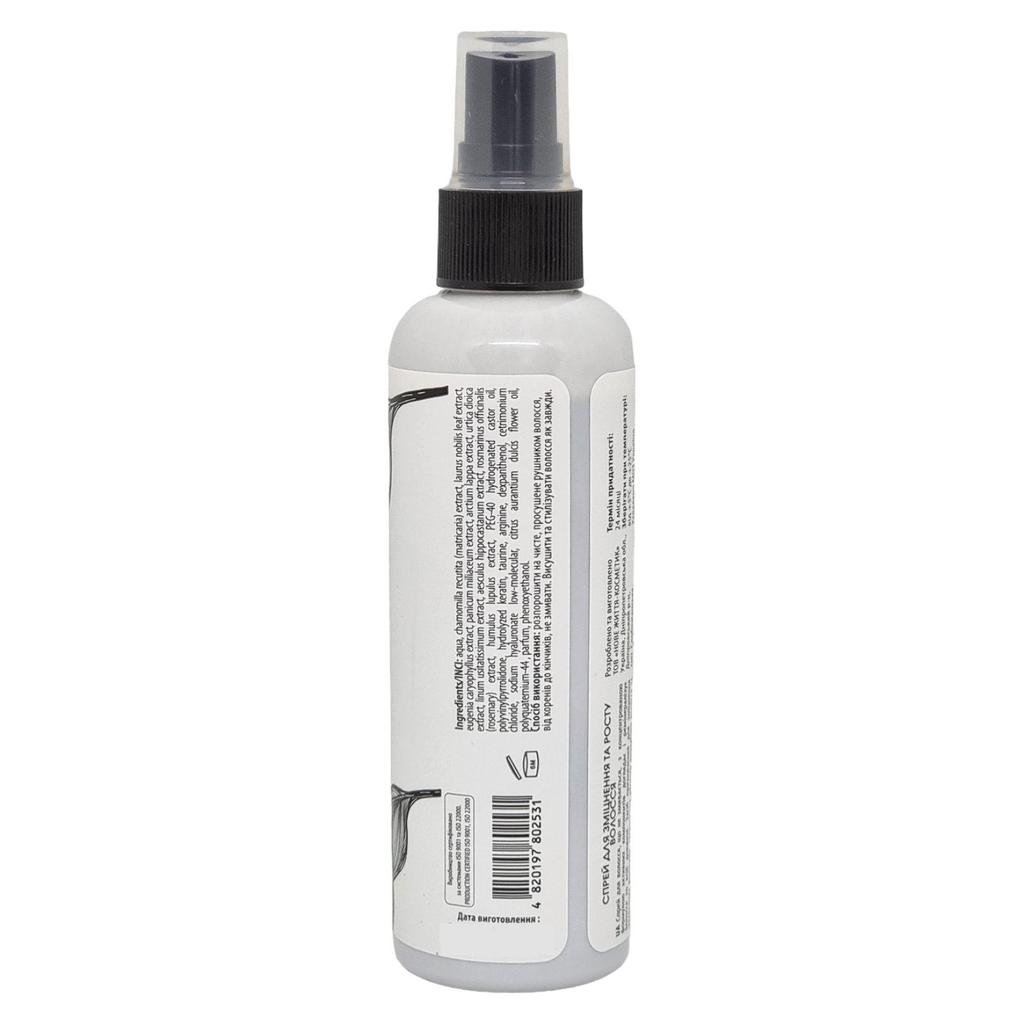 Spray For Hair Strengthening and Growth Natural Cosmetics New Life