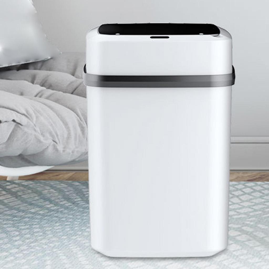 Touchless Dustbin for Bathroom, Bedroom Automatic Garbage Bin with , Small Motion Sensor Wastebasket