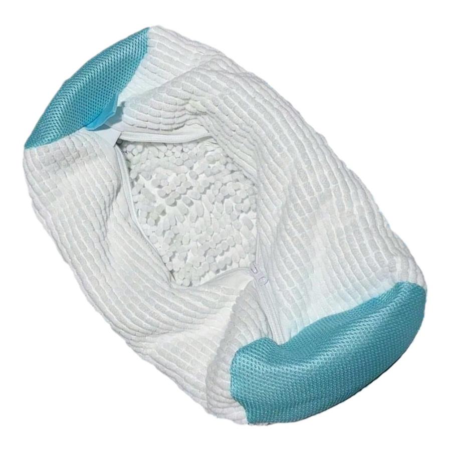 Shoe Washing Bag Washing Machine Laundry Bags Microfiber Closure Shoes Cleaning Bag Shoes Laundry Net Fluffy Fibers Sneaker