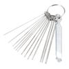Luthier Tool Stainless Steel Guitar Repair Guitar Nut Slotting File String Saw Rods DIY Slot Filing