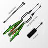 New Motorcycle Helmet Light Riding Signal EL Strip Kit Bar DIY Helmet Led Strip Reflector Cold Light Fil Capacete De Moto part