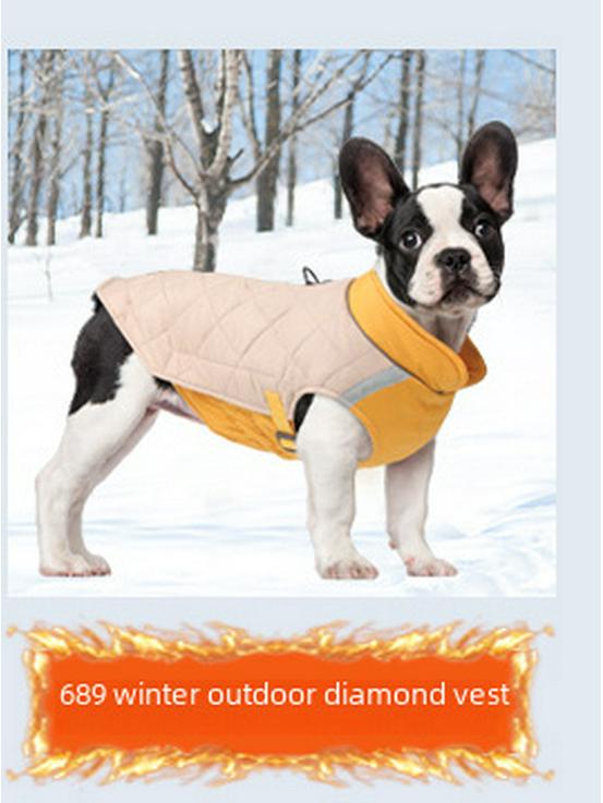 Reflective Waterproof & Windproof Dog Coat for Fall/Winter