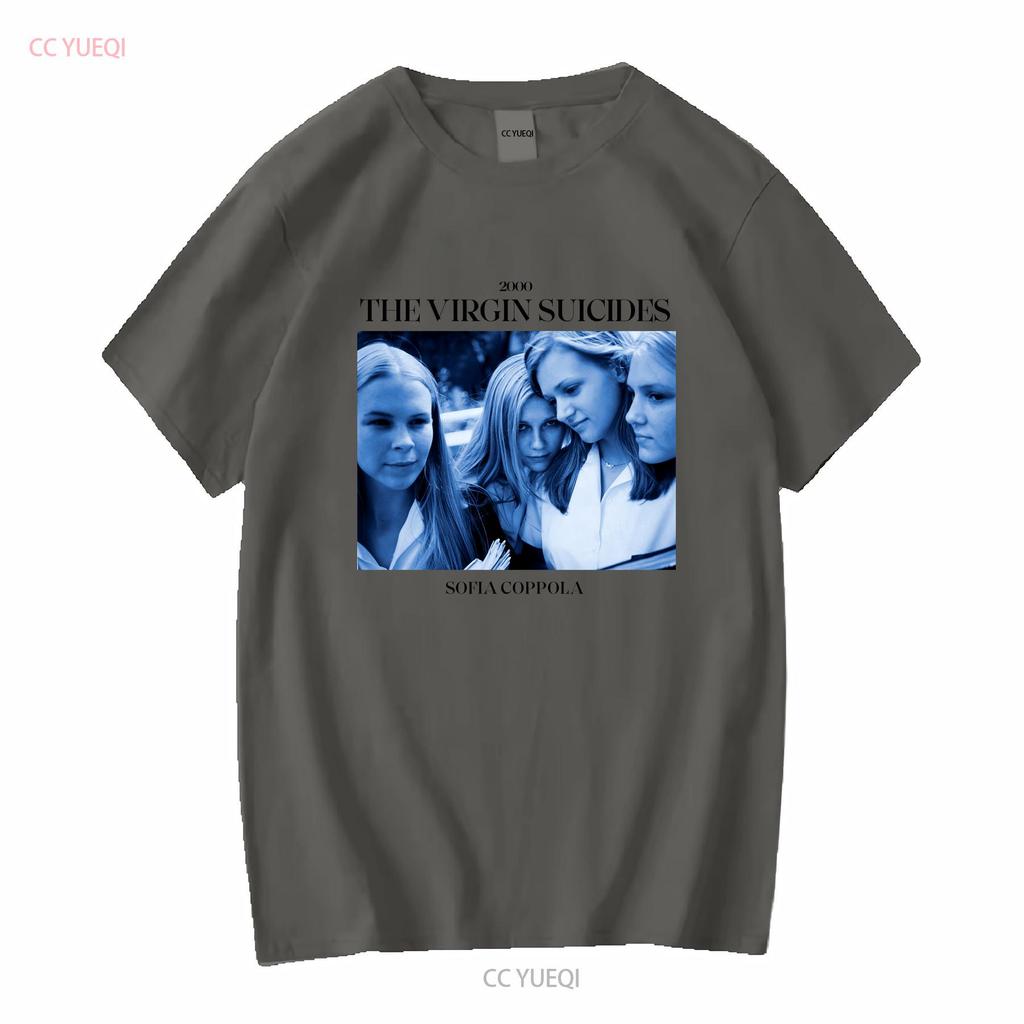 The virgin suicides book film sofia coppola director inspired T shirt TE vintage Washed Casual designer clothes Breathable