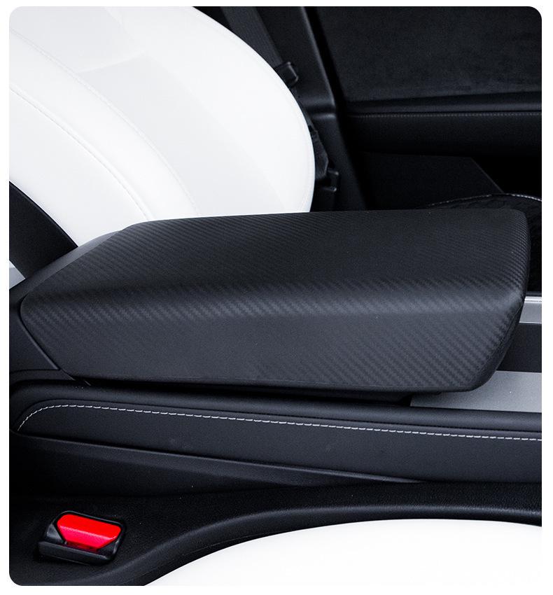 Tesla Model Y & 3 Armrest Box Protective Cover - TPE Material