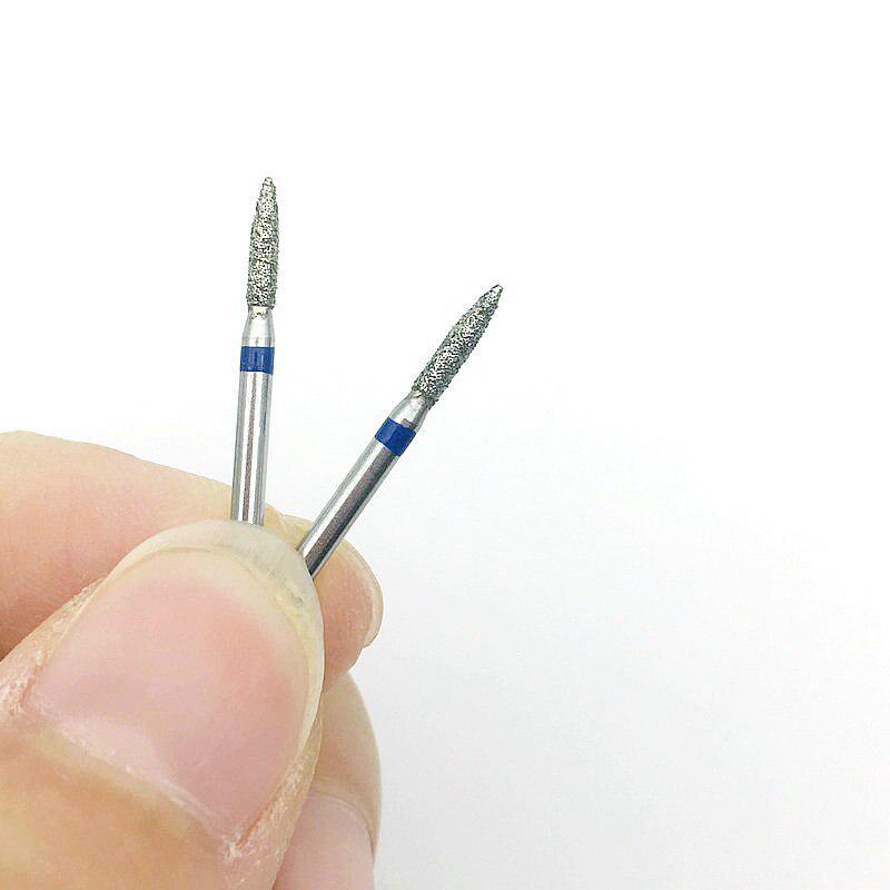 FO-20 10pcs/box Dental Diamond Burs Drill Dental Burs Dia-burs for High Speed Handpiecess Medium Dentist Tools