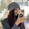 Thin Knitted Hat For Men And Women-gray